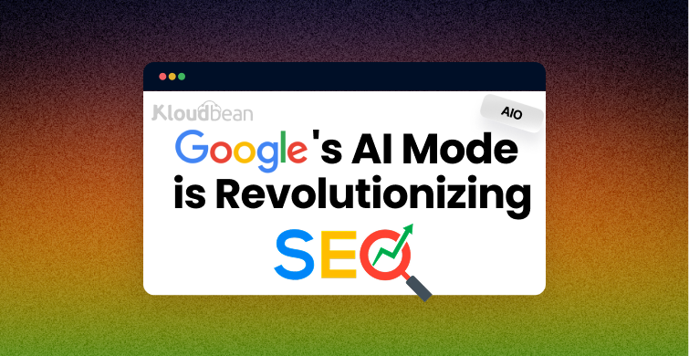 Google AI Mode interface showing conversational search results with reduced website citations